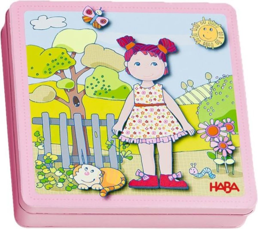 Jeu Magnétique Poupée Lilli à Habiller Haba Jeu Magnétique Poupée Lilli à Habiller de chez Haba, collection Jeux magnétiques