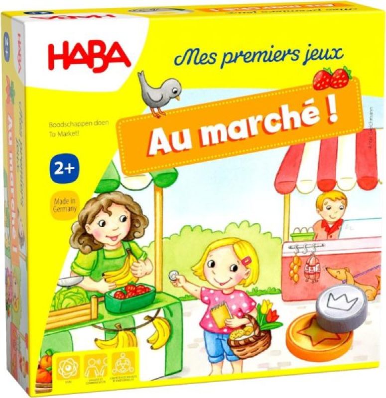 Mes Premiers Jeux - Au Marché ! Haba Mes Premiers Jeux - Au Marché ! de chez Haba, collection Jeux de Société