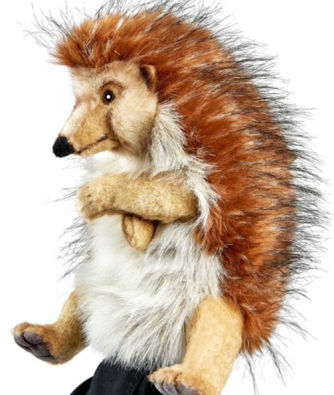 Peluche Marionnette Hérisson Hansa Peluche Marionnette Hérisson de chez Hansa, collection Le monde des marionnettes