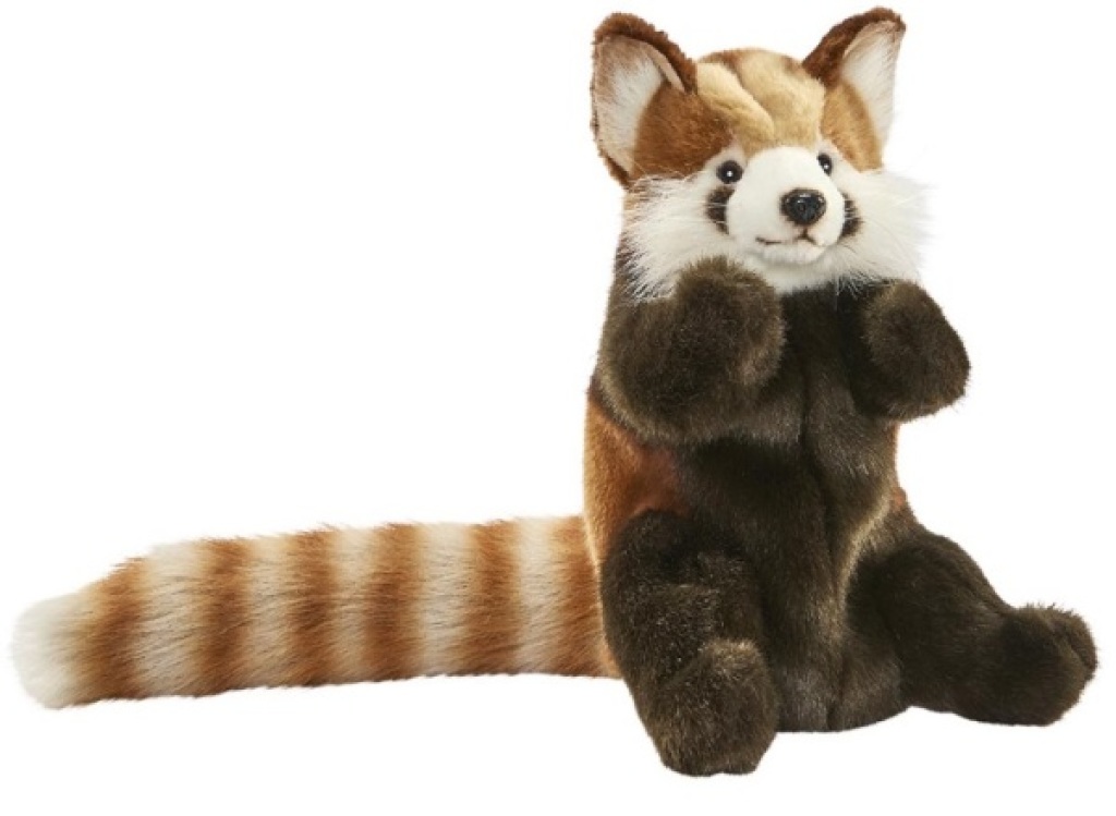 Peluche Marionnette Panda Roux Hansa Peluche Marionnette Panda Roux de chez Hansa, collection Le monde des marionnettes