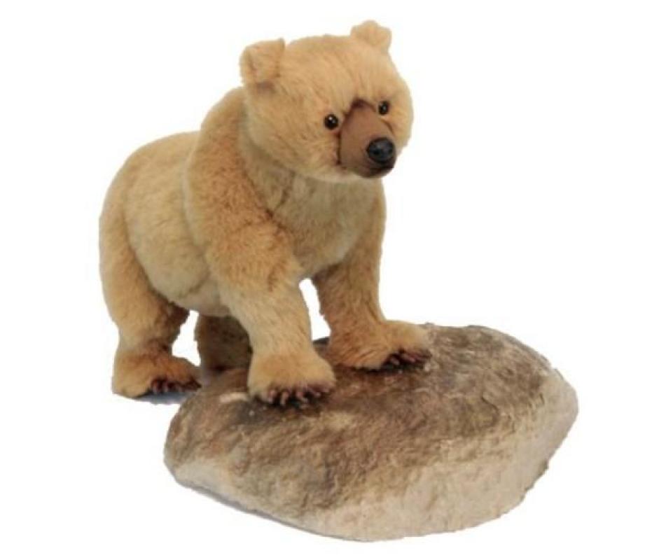 Peluche Ours de Syrie - 60 cm Hansa Peluche Ours de Syrie - 60 cm de chez Hansa, collection Animaux de la Foret
