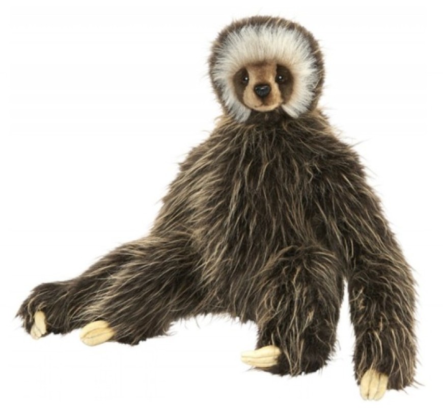 Peluche Paresseux - 38 cm Hansa Peluche Paresseux - 38 cm de chez Hansa, collection Animaux de la jungle et de la Foret Tropicale