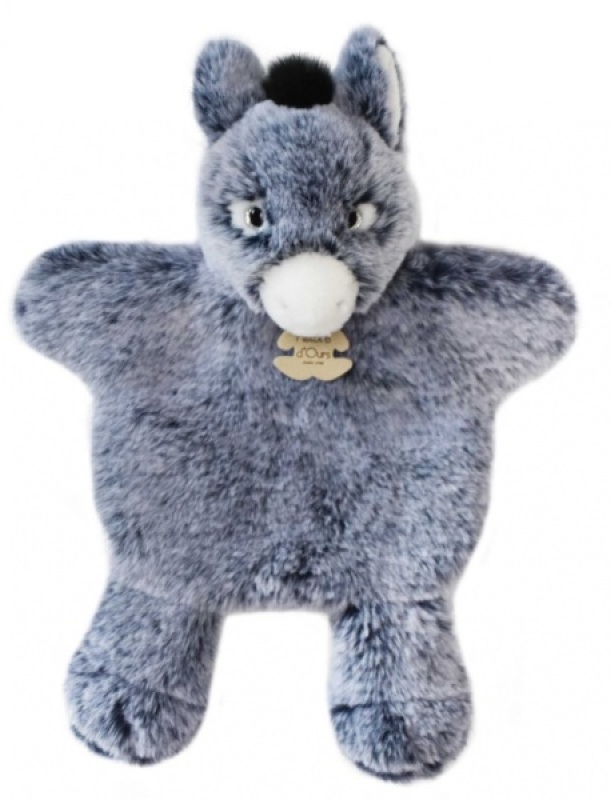 Marionnette Ane Sweety mousse Histoire d Ours Marionnette Ane Sweety mousse de chez Histoire d Ours, collection Sweety Mousse