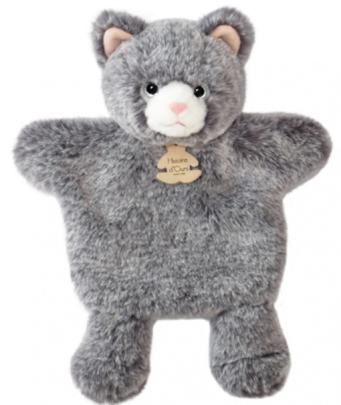 Marionnette Chat Sweety Mousse Histoire d Ours Marionnette Chat Sweety Mousse de chez Histoire d Ours, collection Sweety Mousse