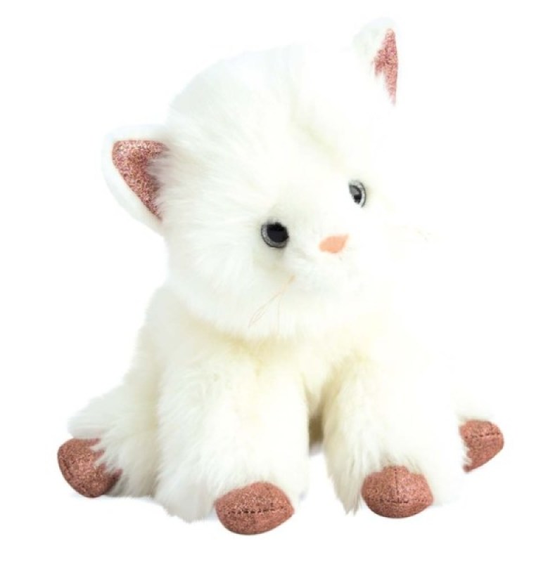 Histoire D Ours Peluche Chat Blanc Et Rose 25 Cm Livraison Gratuite 24 48h Histoire D Ours Peluche Chat Blanc Et Rose 25 Cm Livraison Gratuite 24 48h