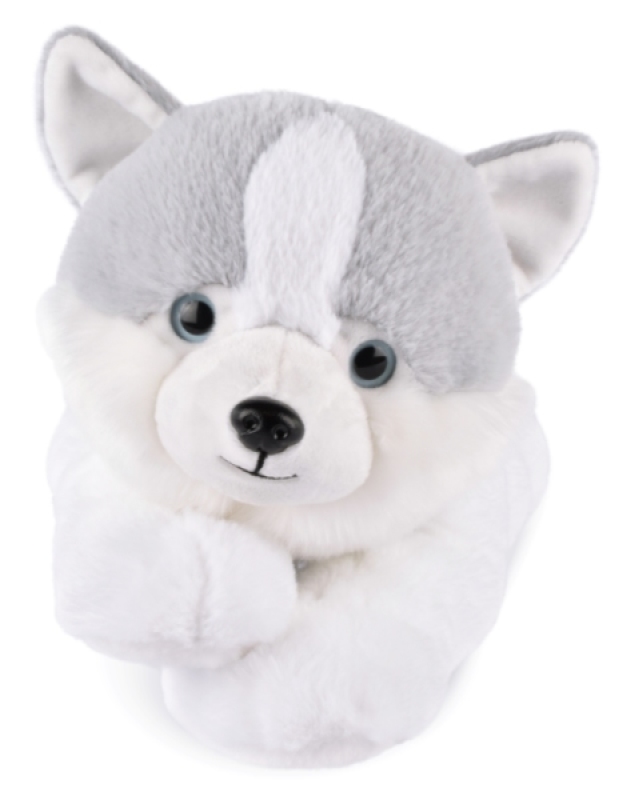 Peluche Chien Husky Les Allongés Stretch Histoire d Ours Peluche Chien Husky Les Allongés Stretch de chez Histoire d Ours, collection Les Doux Stretch