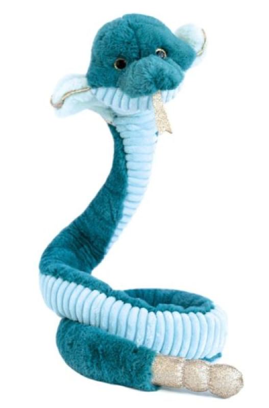 Peluche Cobra Jungle Chic - 100 cm Histoire d Ours Peluche Cobra Jungle Chic - 100 cm de chez Histoire d Ours, collection Jungle Chic
