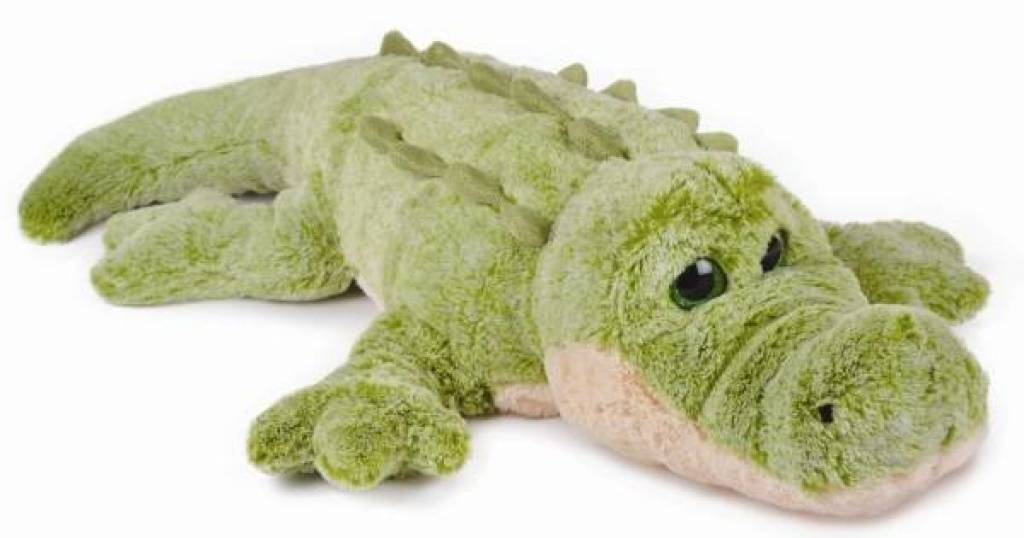 crocodile en peluche