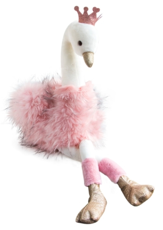 Peluche cygne rose Clearance