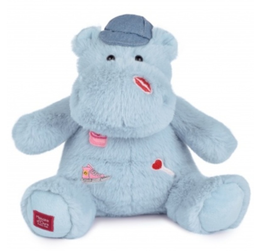 Peluche Hippo Cali Dreamin - 20 cm Histoire d Ours Peluche Hippo Cali Dreamin - 20 cm de chez Histoire d Ours, collection Hippo Happy Fun Family
