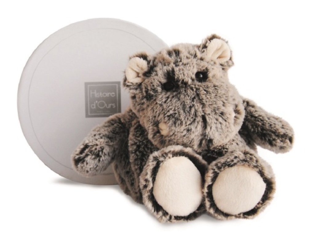 Histoire d Ours Peluche Hippo PM - Boulidoux - 20 cm Histoire d Ours Peluche Hippo PM - Boulidoux - 20 cm