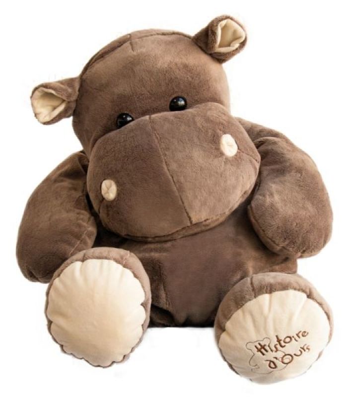 peluche hippopotame