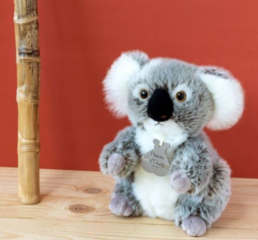 Peluche Koala Les Authentiques - 20 cm de chez Histoire d Ours, collection Les Authentiques
