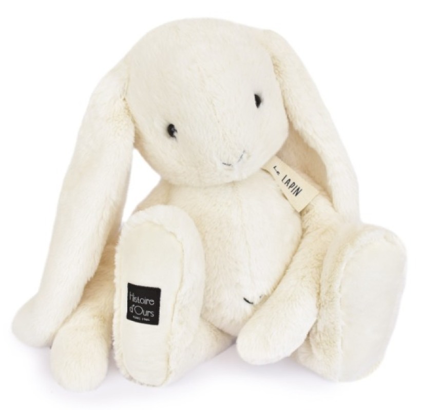 Peluche Lapin Blanc Le Lapin - 50 cm Histoire d Ours Peluche Lapin Blanc Le Lapin - 50 cm de chez Histoire d Ours, collection Le Lapin