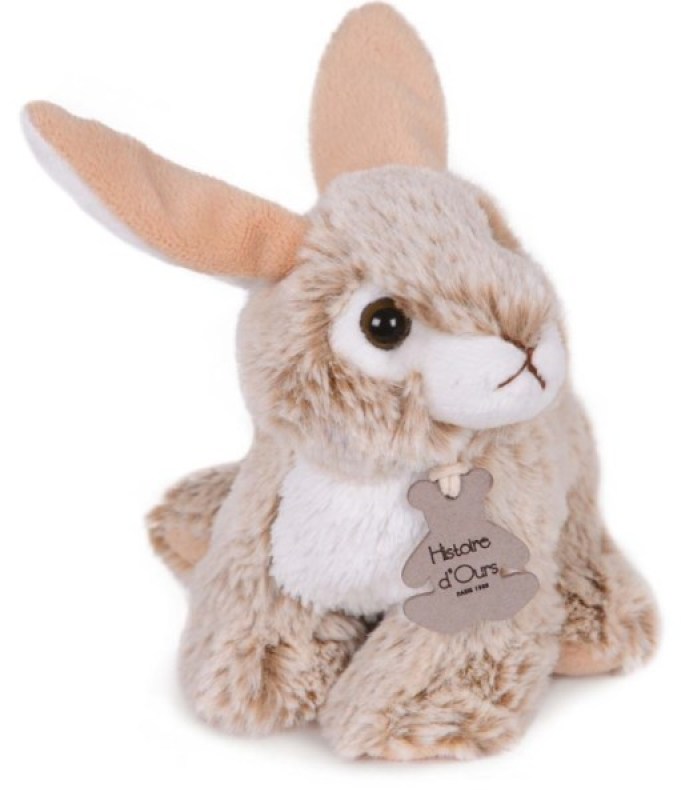 Peluche Lapin Zanimoos - 15 cm Histoire d Ours Peluche Lapin Zanimoos - 15 cm de chez Histoire d Ours, collection Zanimoos