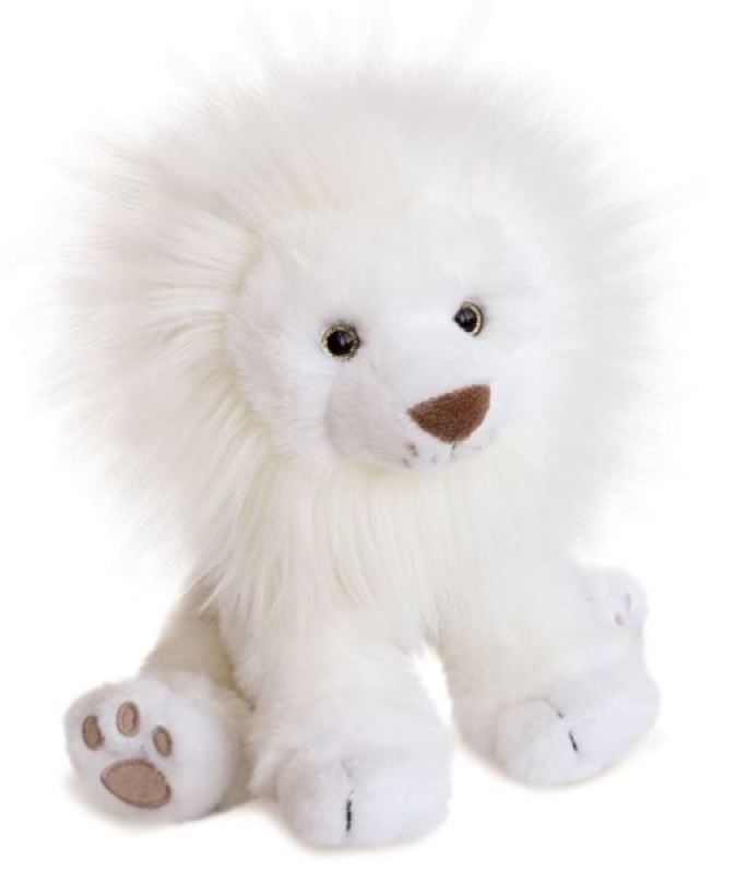 Peluche Lion des Neiges - 28 cm Histoire d Ours Peluche Lion des Neiges - 28 cm de chez Histoire d Ours, collection Savane Ferme et Compagnie