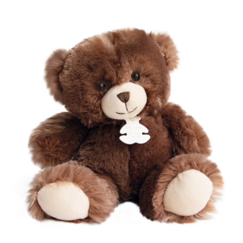 ours peluche marron