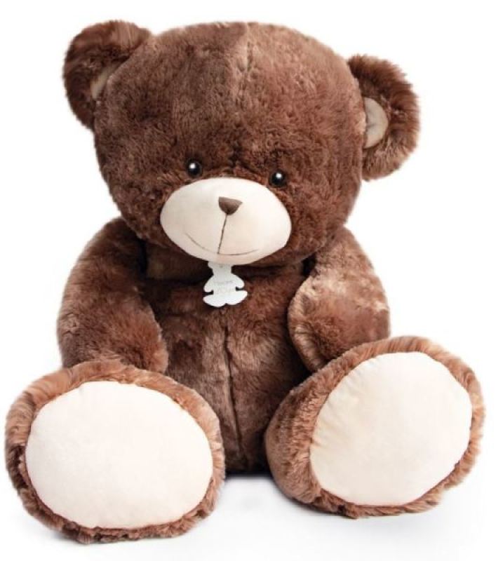 Peluche Ours Bellydou Marron 90 cm Histoire d Ours Peluche Ours Bellydou Marron 90 cm de chez Histoire d Ours, collection Ours