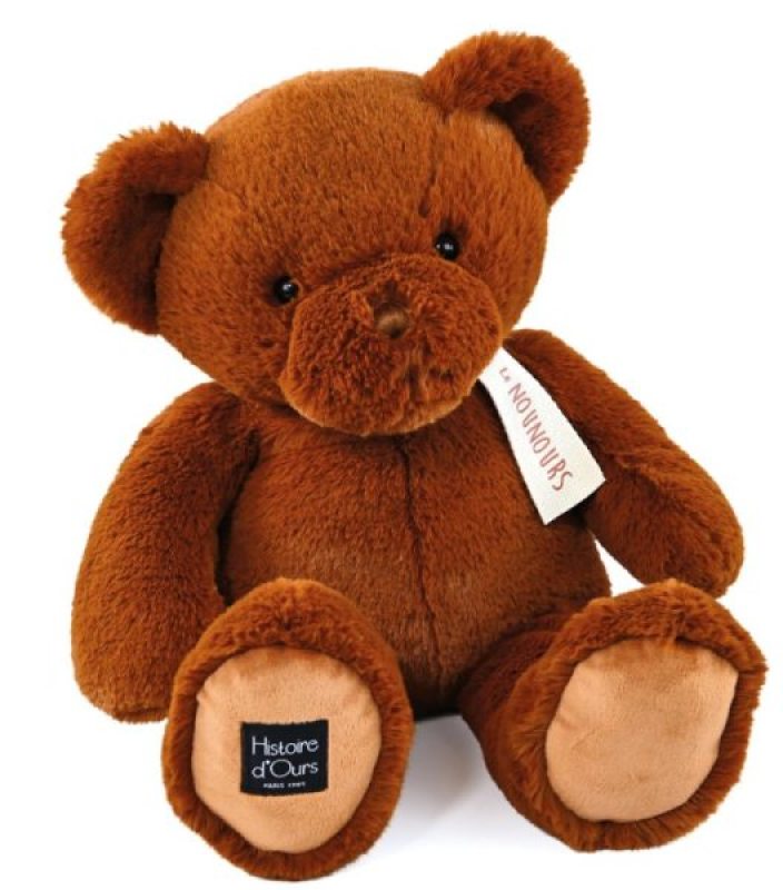 Peluche Ours Capuccino Le Nounours - 40 cm Histoire d Ours Peluche Ours Capuccino Le Nounours - 40 cm de chez Histoire d Ours, collection Le Nounours