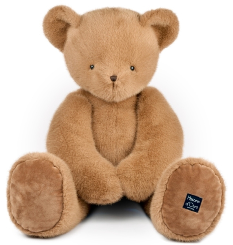 Peluche Ours Clémentin Praline Cacahuète - 80 cm Histoire d Ours Peluche Ours Clémentin Praline Cacahuète - 80 cm de chez Histoire d Ours, collection Ours