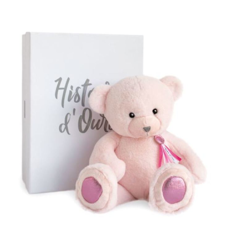 Histoire d Ours Peluche Ours Rose Sorbet Charms 40 cm Histoire d Ours Peluche Ours Rose Sorbet Charms 40 cm