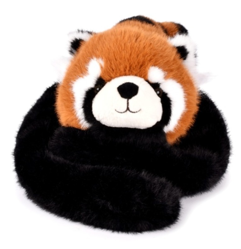 Peluche Panda Roux Podcoll Lesté - 40 cm Histoire d Ours Peluche Panda Roux Podcoll Lesté - 40 cm de chez Histoire d Ours, collection Les Podcoll