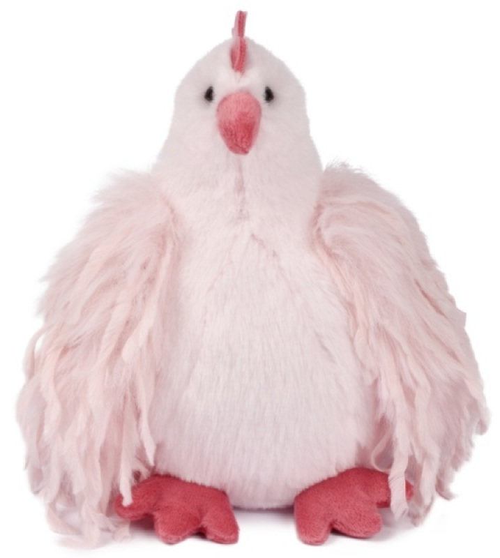 Peluche Poule Rose Lady Les Poulettes Histoire d Ours Peluche Poule Rose Lady Les Poulettes de chez Histoire d Ours, collection A la Campagne