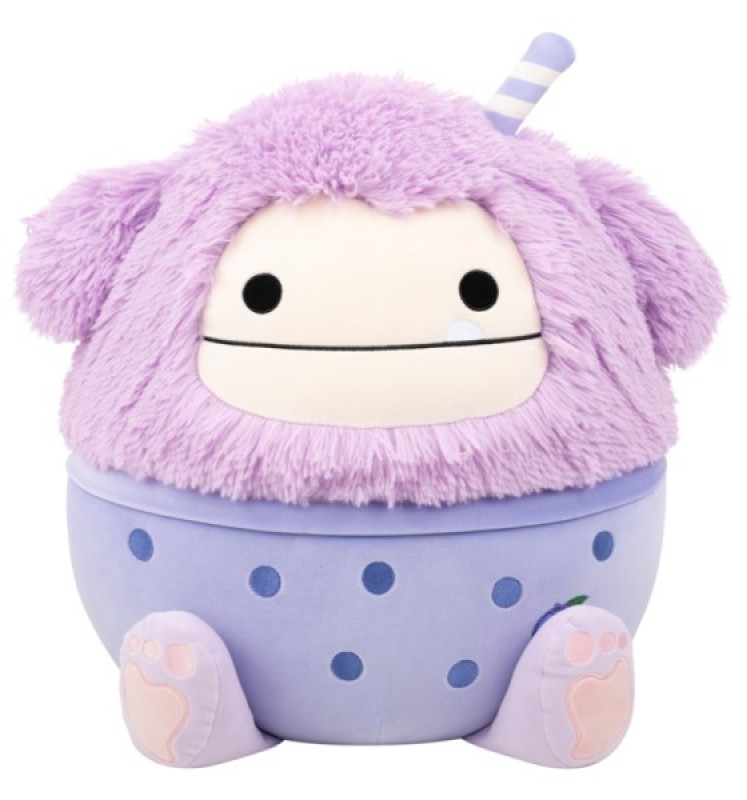 Peluche Bigfoot Lavande Dilka - 40 cm Jazwares Peluche Bigfoot Lavande Dilka - 40 cm de chez Jazwares, collection Squishmallows