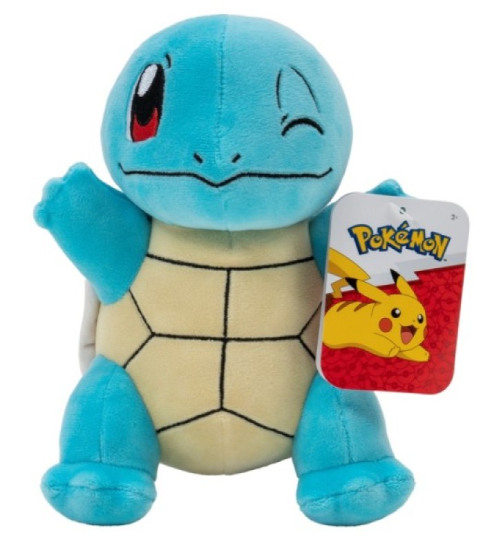 Peluche Carapuce Jazwares Peluche Carapuce de chez Jazwares, collection Pokemon