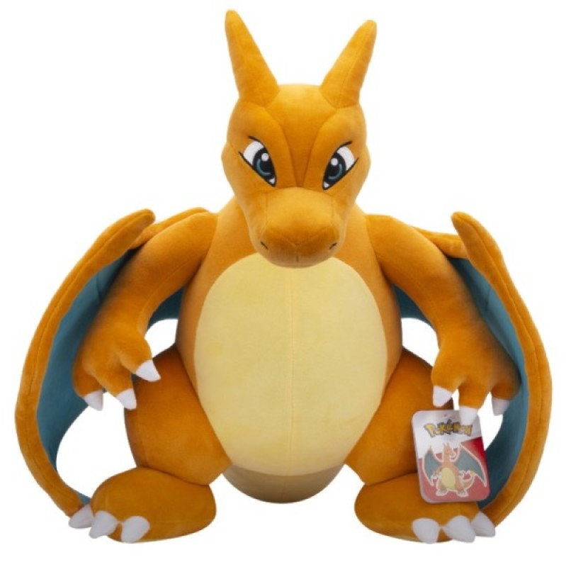Peluche Dracaufeu - 60 cm Jazwares Peluche Dracaufeu - 60 cm de chez Jazwares, collection Pokemon