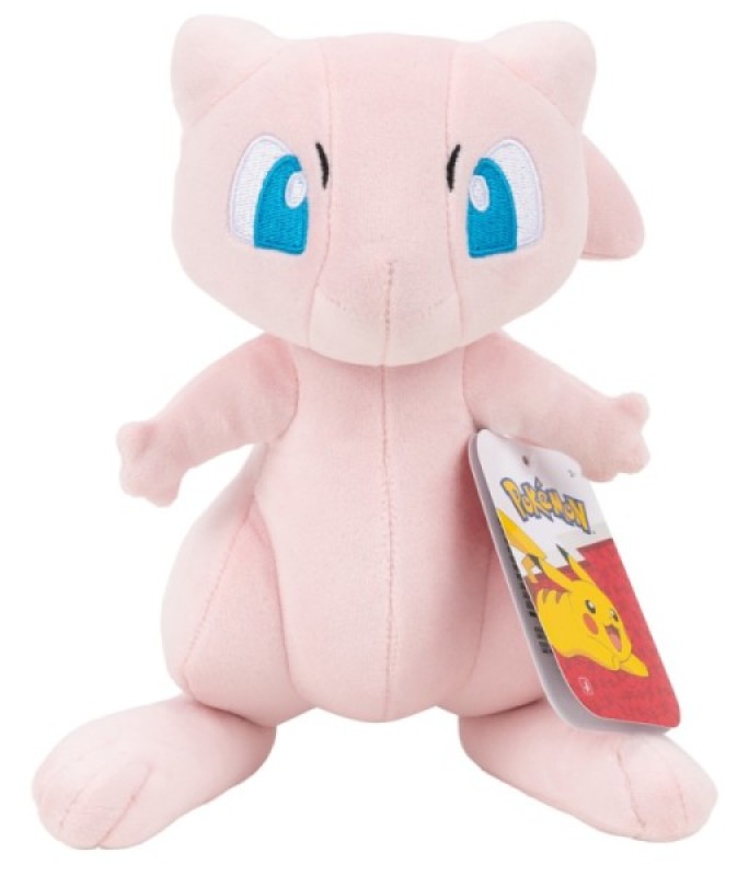 Peluche Mew - 20 cm Jazwares Peluche Mew - 20 cm de chez Jazwares, collection Pokemon