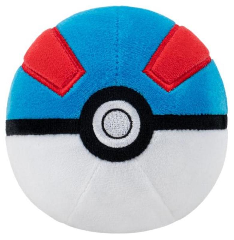 Peluche Super Ball Pokémon Jazwares Peluche Super Ball Pokémon de chez Jazwares, collection Pokemon