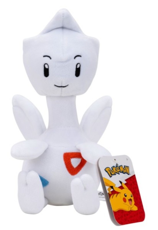 Peluche Togetic - 20 cm Jazwares Peluche Togetic - 20 cm de chez Jazwares, collection Pokemon