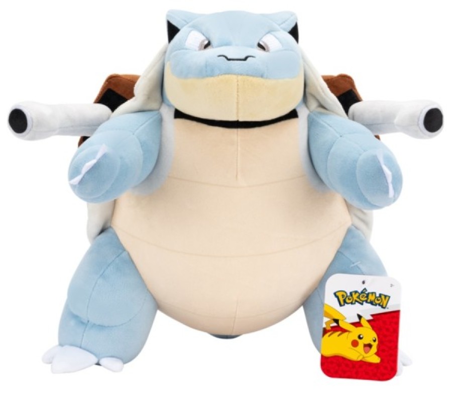 Peluche Tortank - 30 cm Jazwares Peluche Tortank - 30 cm de chez Jazwares, collection Pokemon