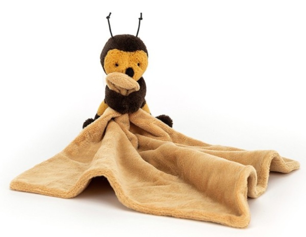 Doudou Abeille Bashful Jellycat Doudou Abeille Bashful de chez Jellycat, collection Bashfuls