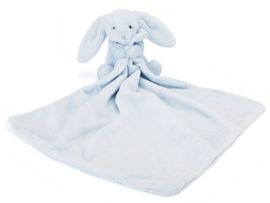 Doudou Lapin  Bleu Bashful Jellycat Doudou Lapin  Bleu Bashful de chez Jellycat, collection Bashfuls