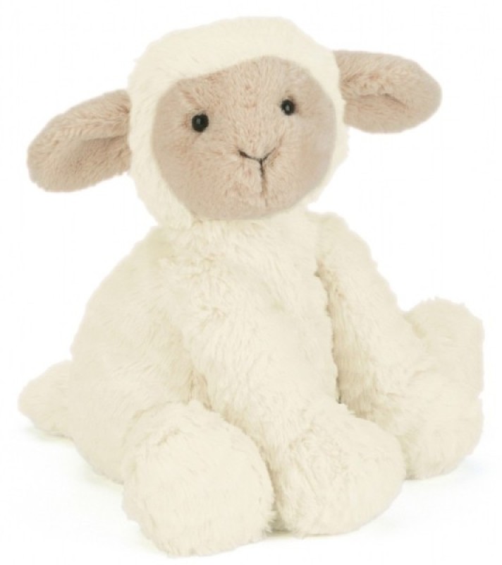 Peluche Agneau Fuddlewuddle - 23 cm Jellycat Peluche Agneau Fuddlewuddle - 23 cm de chez Jellycat, collection Smudges and Fuddlewuddle
