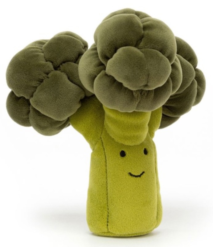 Peluche Brocolis Vivacious Jellycat Peluche Brocolis Vivacious de chez Jellycat, collection Amuseables