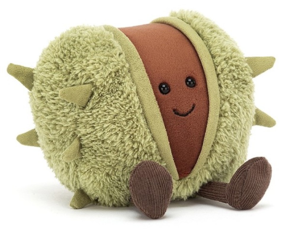 Peluche Châtaigne Amuseable Jellycat Peluche Châtaigne Amuseable de chez Jellycat, collection Amuseables
