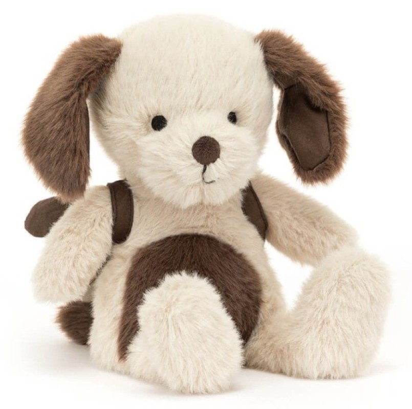 Peluche Chien et son sac à dos Jellycat Peluche Chien et son sac à dos de chez Jellycat, collection Friends Jellycat