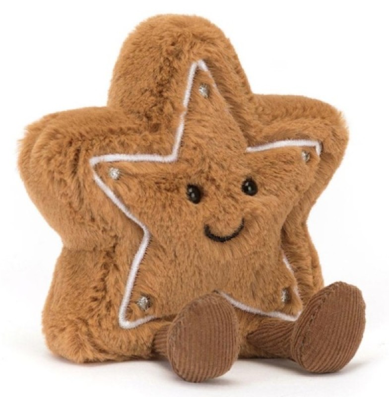 Peluche Cookie Etoile Amuseable Jellycat Peluche Cookie Etoile Amuseable de chez Jellycat, collection Christmas Day