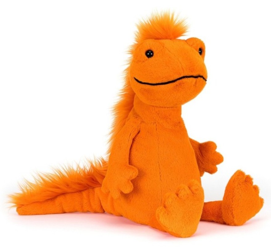 Peluche Cruz Crested Newt Amphibifriends Jellycat Peluche Cruz Crested Newt Amphibifriends de chez Jellycat, collection Friends Jellycat