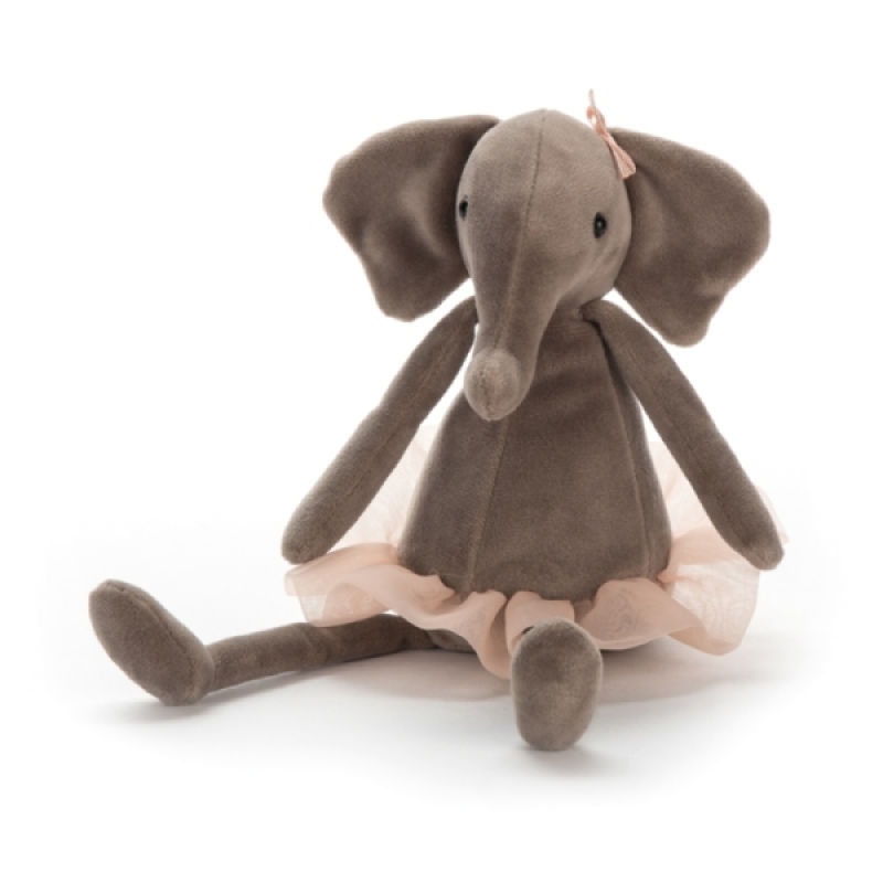 Peluche Eléphant Dancing Darcey - 23 cm Jellycat Peluche Eléphant Dancing Darcey - 23 cm de chez Jellycat, collection Tutu Fabulous