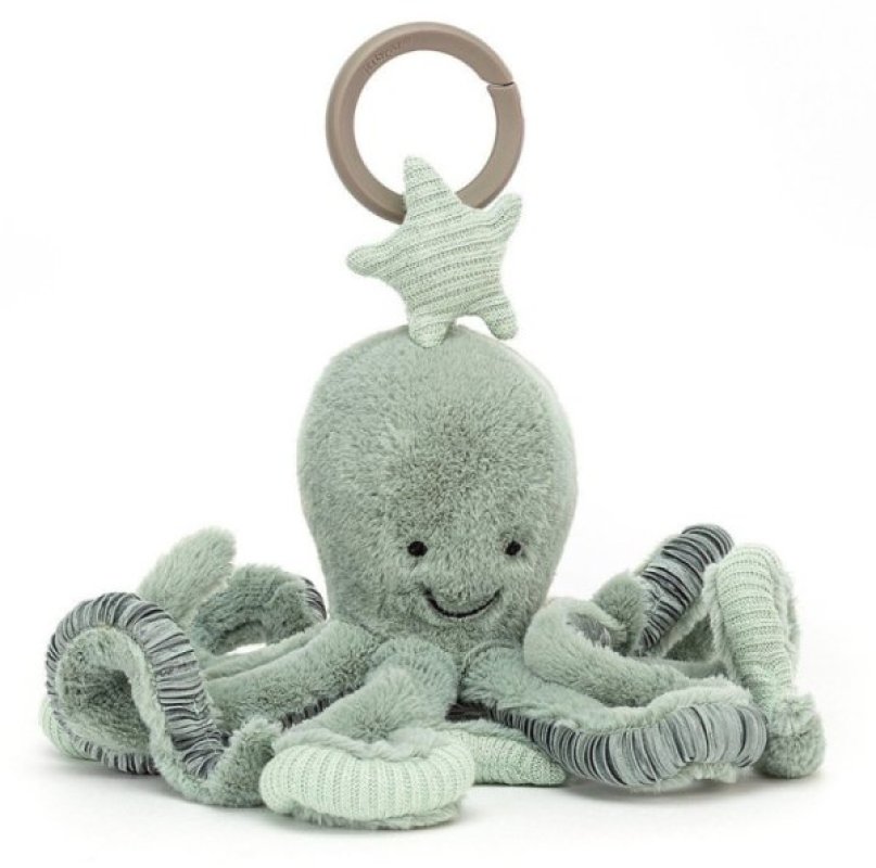 Peluche Eveil Poulpe Odyssey Jellycat Peluche Eveil Poulpe Odyssey de chez Jellycat, collection Sea and Garden Friends