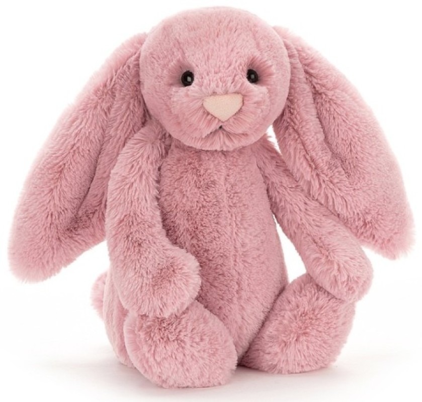 Peluche Lapin Bashful Tulip Rose - 31 cm Jellycat Peluche Lapin Bashful Tulip Rose - 31 cm de chez Jellycat, collection Bashfuls
