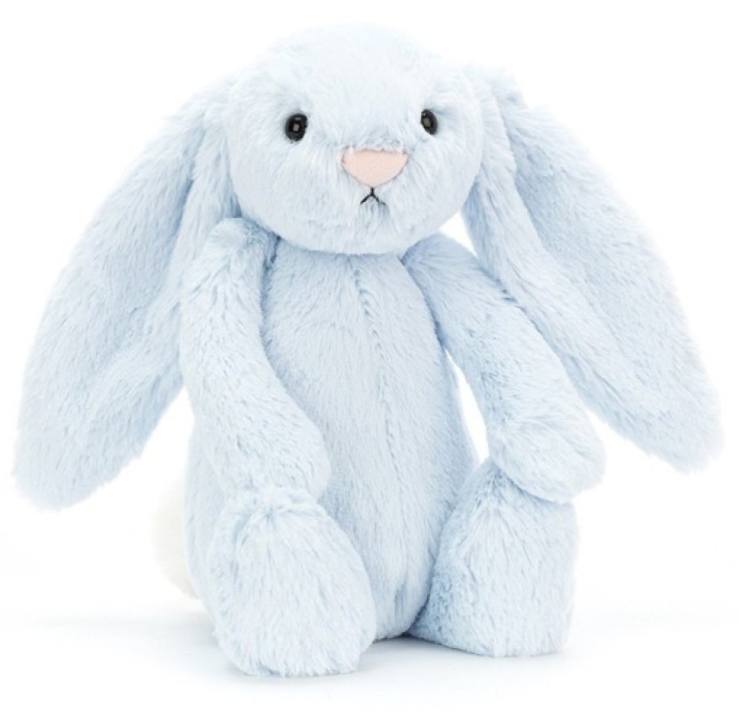 Peluche Lapin Bashfuls Bleu - 31 cm Jellycat Peluche Lapin Bashfuls Bleu - 31 cm de chez Jellycat, collection Bashfuls
