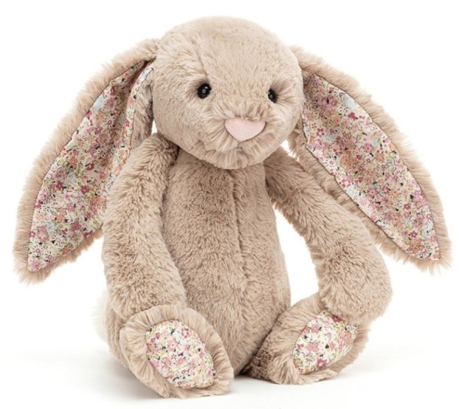 Peluche Lapin Beige Bashful Blossom - 31 cm Jellycat Peluche Lapin Beige Bashful Blossom - 31 cm de chez Jellycat, collection Blossom Bashfuls