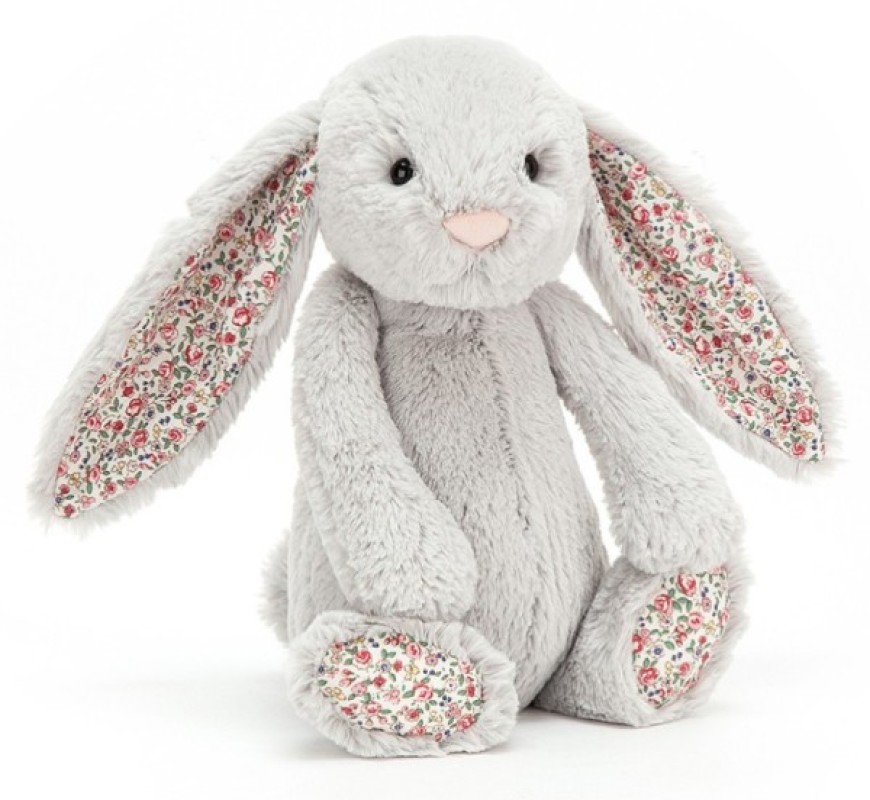 Jellycat Peluche Lapin Blossom Gris - 31 cm Jellycat Peluche Lapin Blossom Gris - 31 cm