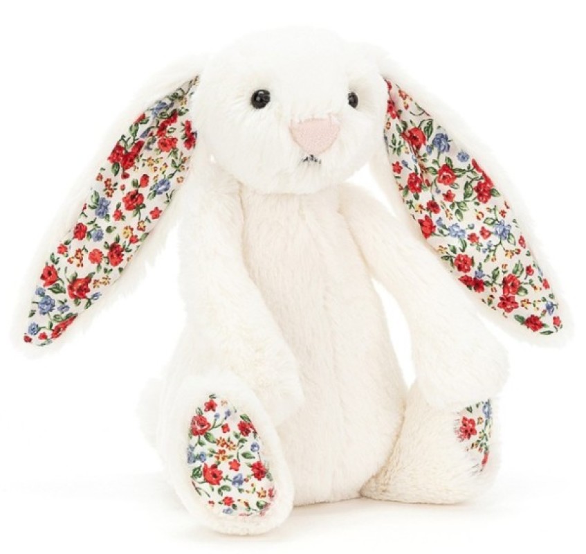Peluche Lapin Crème Blossom - 18 cm Jellycat Peluche Lapin Crème Blossom - 18 cm de chez Jellycat, collection Blossom Bashfuls