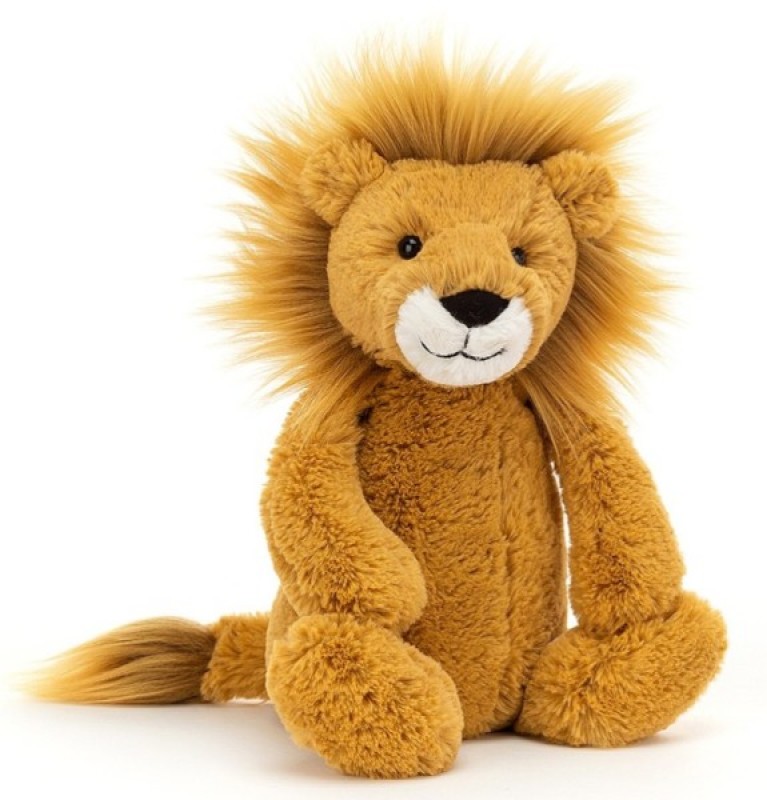 Peluche Lion Bashful - 31 cm de chez Jellycat, collection Bashfuls